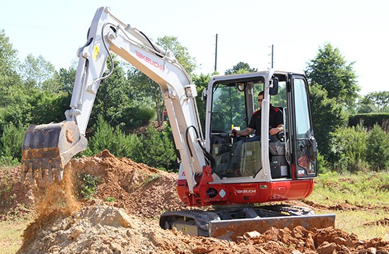 Takeuchi TB240CR Mini Excavator